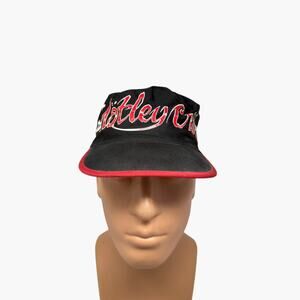 VTG 1990s Motley Crue Painters Cap Art Punk RARE 90s Hair Band Indie Hat Metal